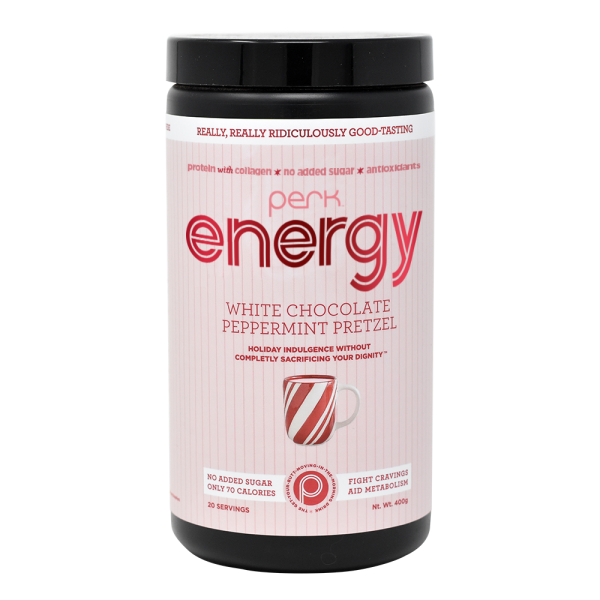 Perk Energy White Chocolate Peppermint